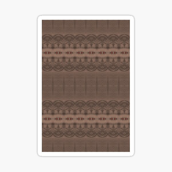 #pattern, #textile, #abstract, #design, leather, fashion, decoration, luxury Sticker
