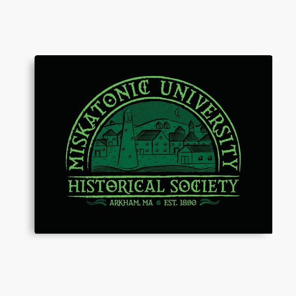 Miskatonic Historical Society Canvas Print