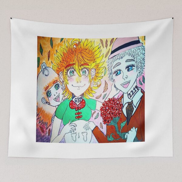 Item preview, The promised Neverland fan art anime manga Norman Emma child pregnant  designed and sold by Peachpanic96.