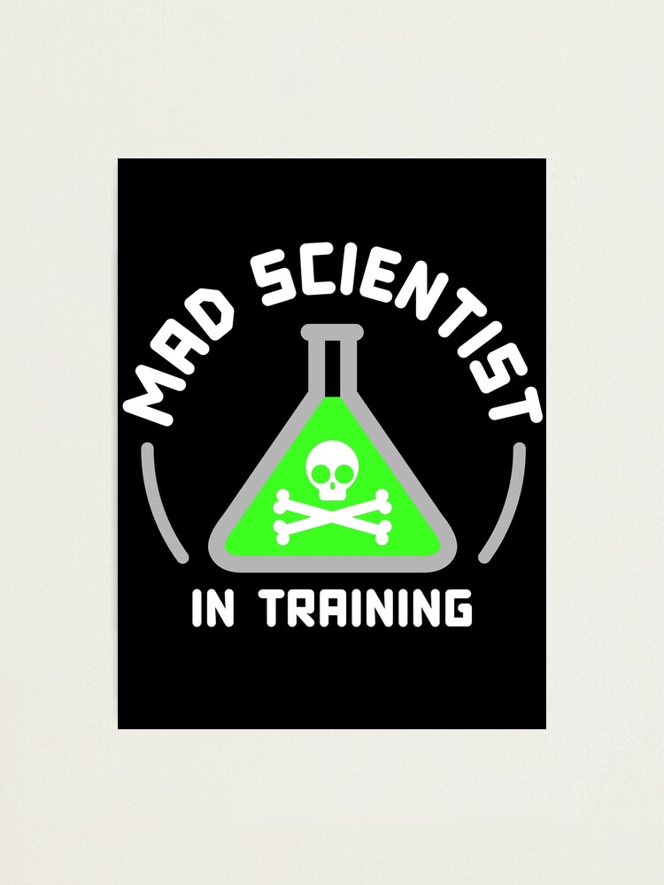 Alternate view of Mad Scientist in Training Photographic Print