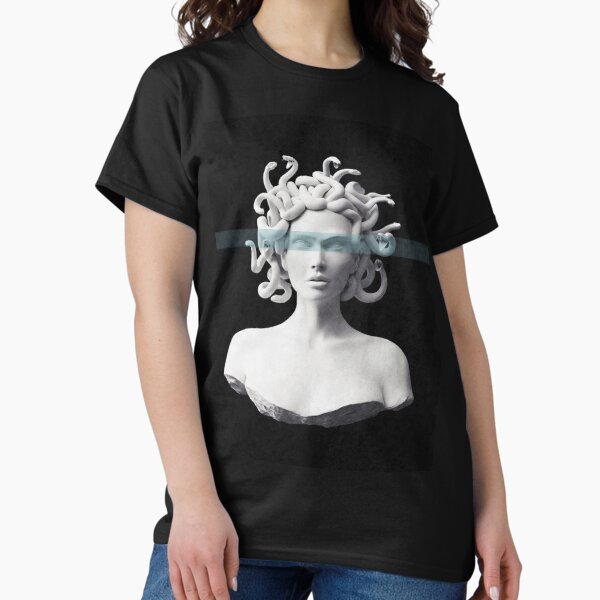Vista previa del artículo con la obra «Medusa», diseñado y vendido por Underdott.