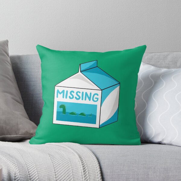 Missing Throw Pillow