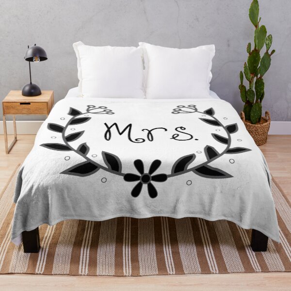 Mrs hinch bed throw sale