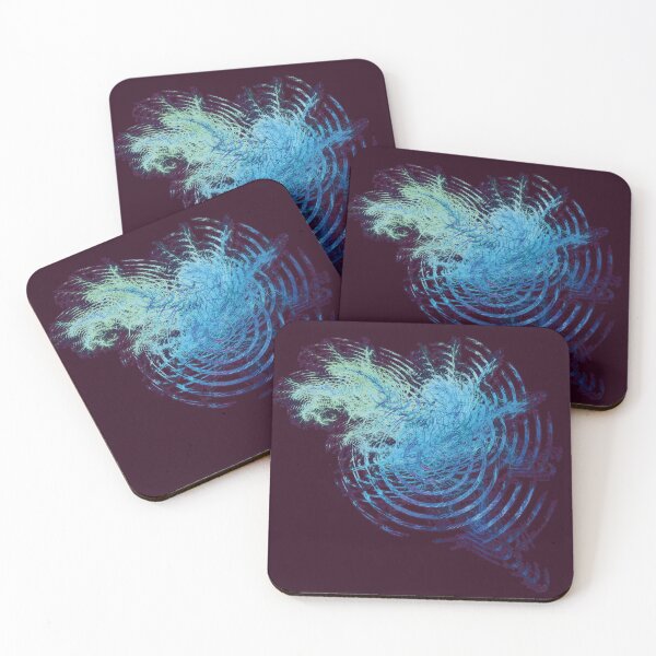 Item preview, Ripple Discs Fractal designed and sold by Dusalty.