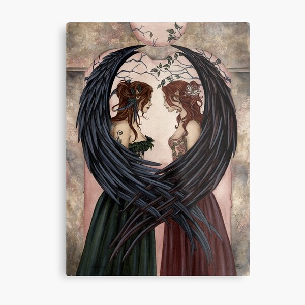 Aperçu de l'œuvre Sœurs créée et vendue par AmyBrownArt.