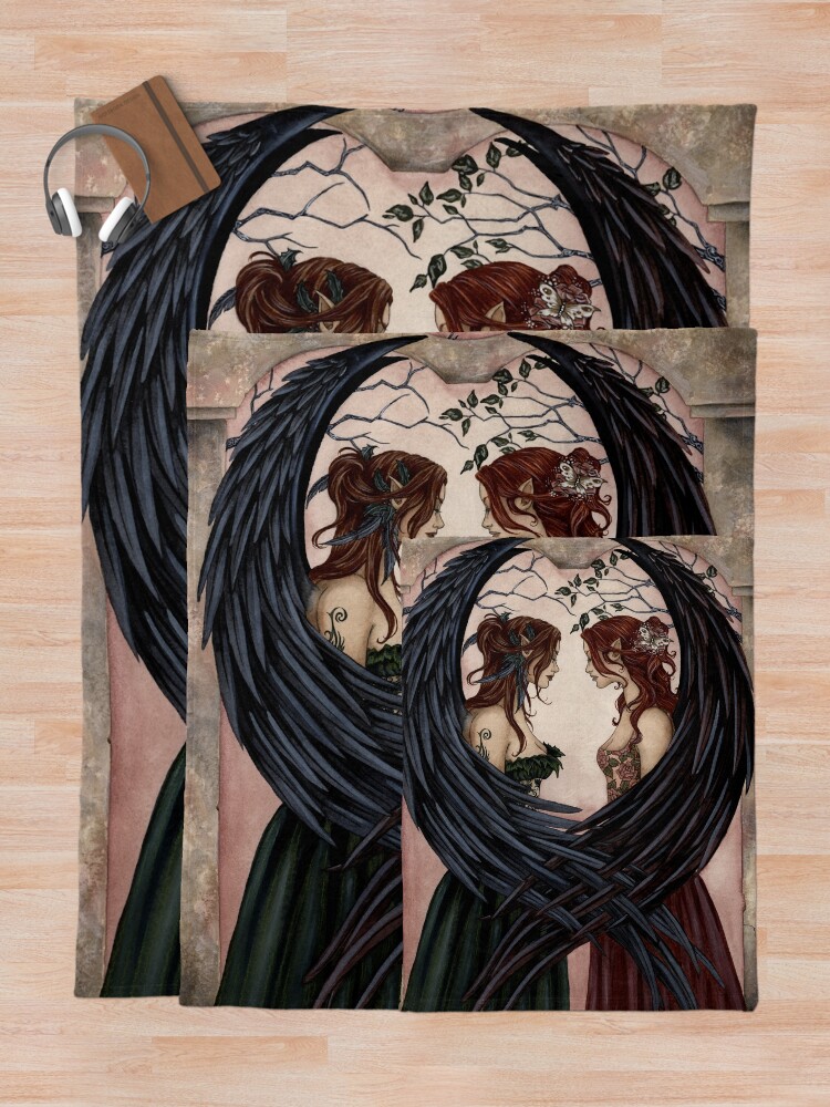 Alternate view of Sisters Throw Blanket
