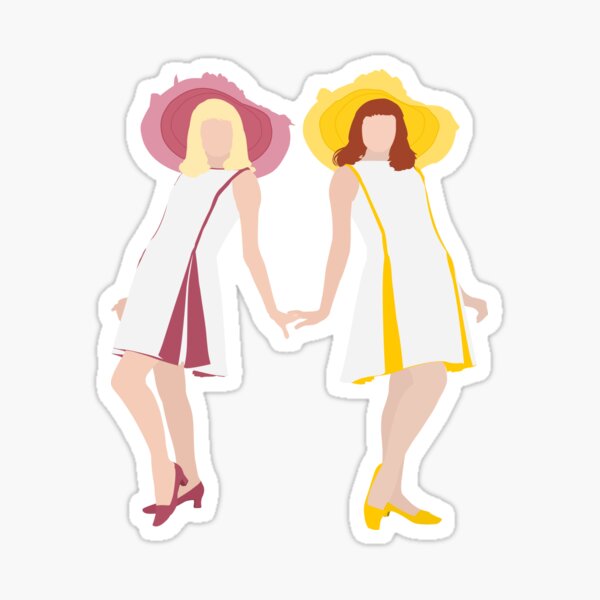 The Gemini Twins of Rochefort Sticker