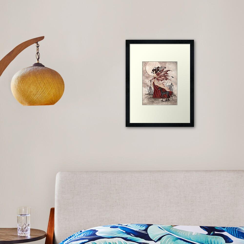 Item preview, Framed Art Print designed and sold by AmyBrownArt.
