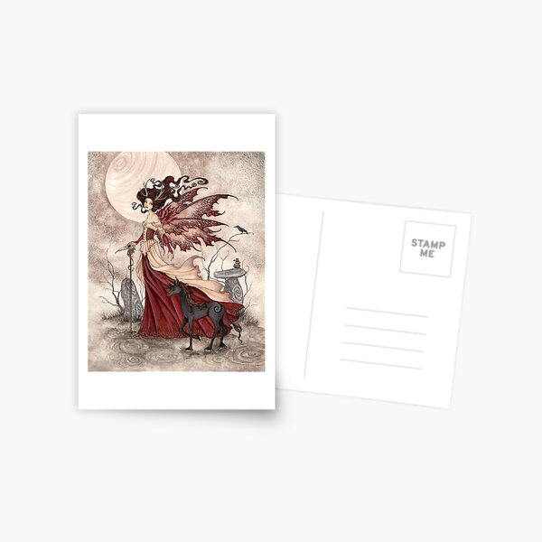 The Red Queen Postcard