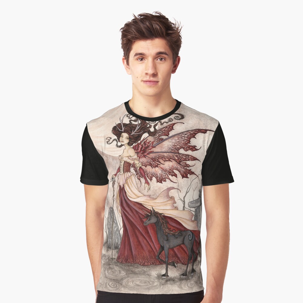 Item preview, Graphic T-Shirt designed and sold by AmyBrownArt.
