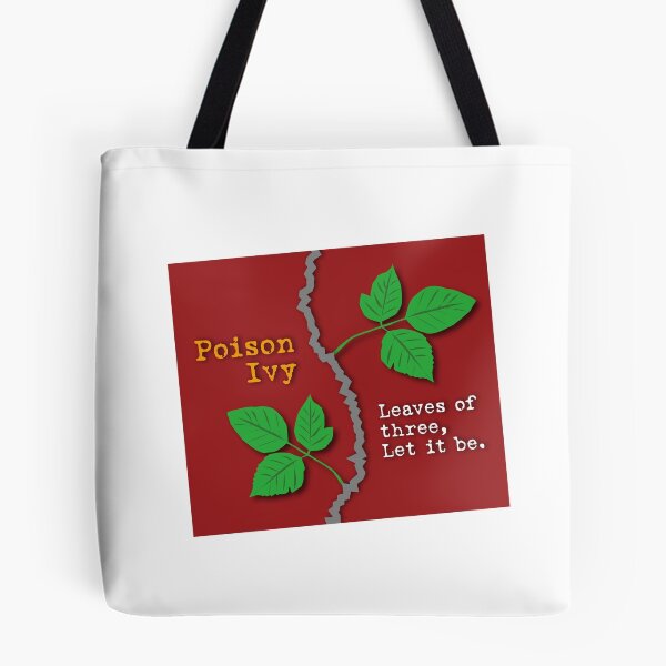 Item preview, Red Square Leaves of Three designed and sold by jsachs99.