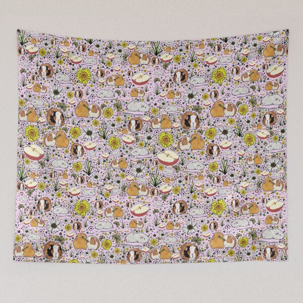 Item preview, Guinea Pigs in Pink designed and sold by Nemki.