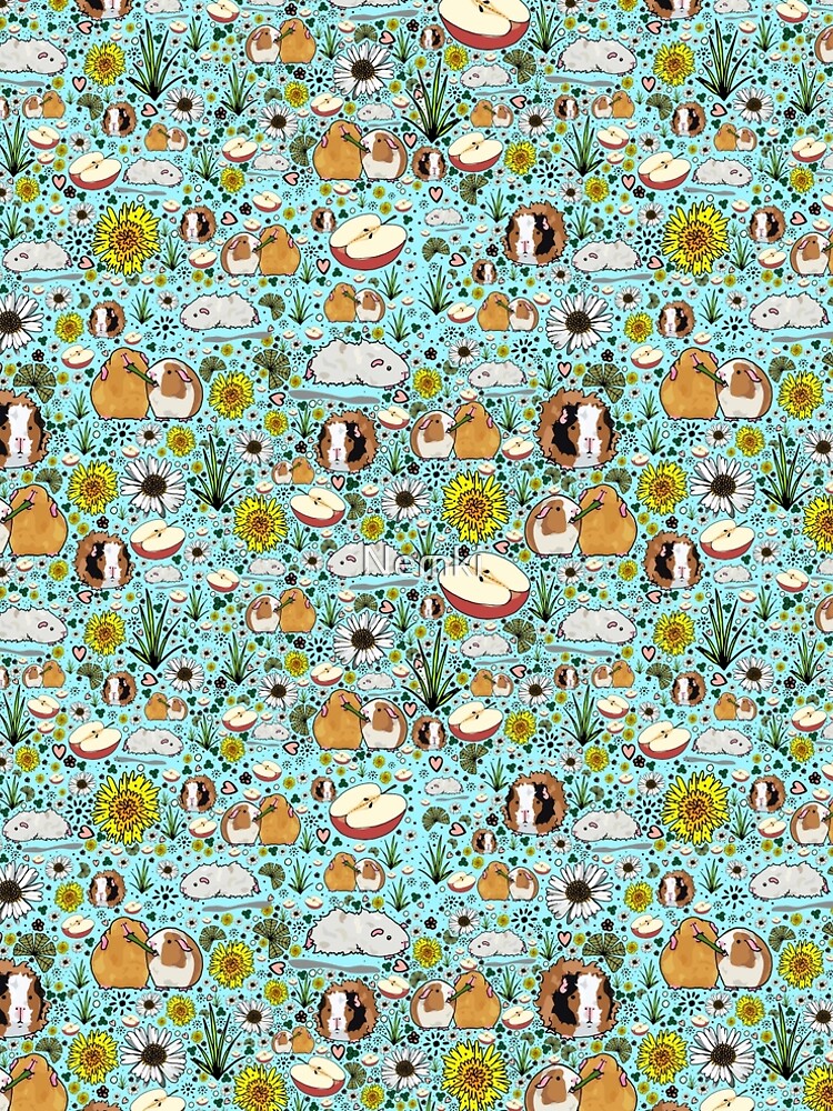 Guinea Pigs in Blue by Nemki