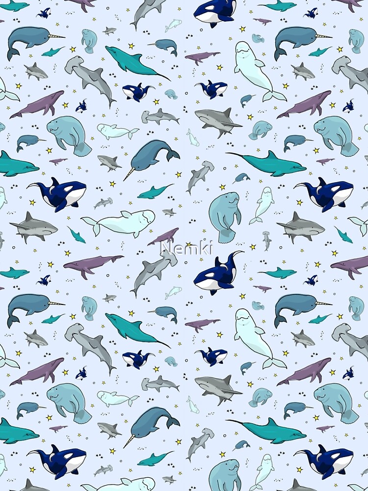 Ocean in Blue by Nemki
