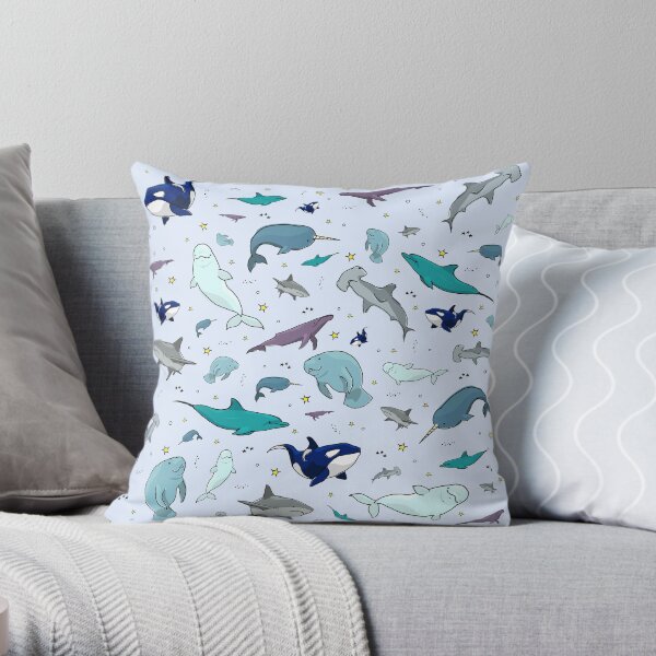 Under the Sea Throw Pillow