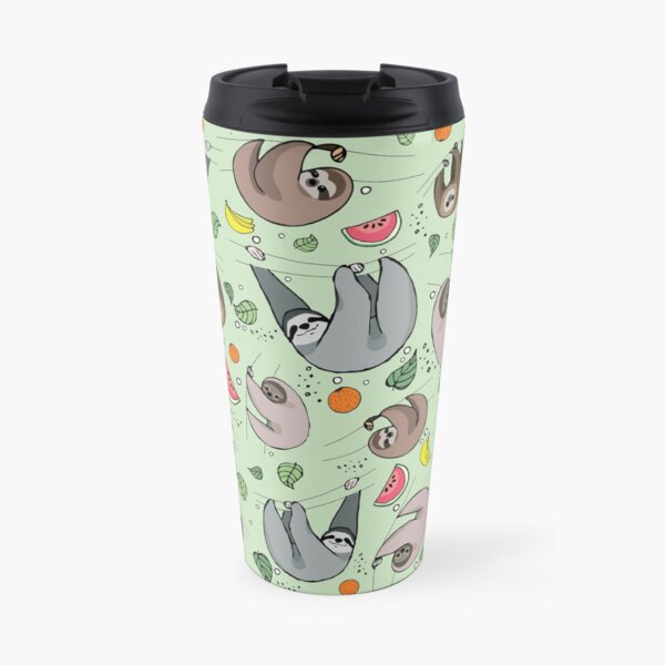 Sloths Travel Mug