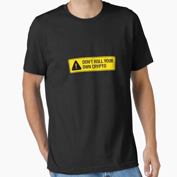 Item preview, Don't Roll Your Own Crypto designed and sold by adidabu.