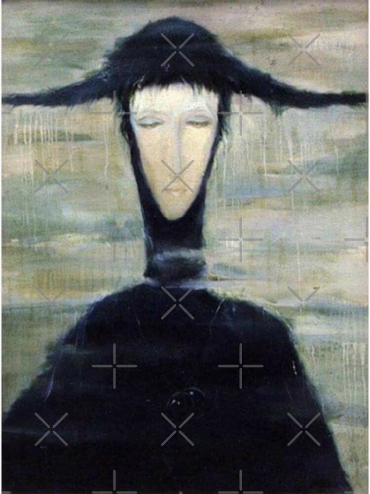 The Rain Woman cursed painting