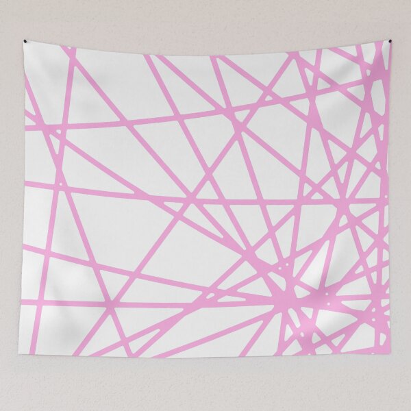 Item preview, lines - geometric pattern - rose designed and sold by He-Be.
