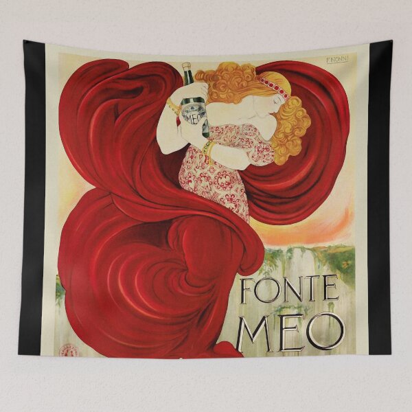 Item preview, Antique French Art Nouveau Mineral Water Advert designed and sold by Glimmersmith.