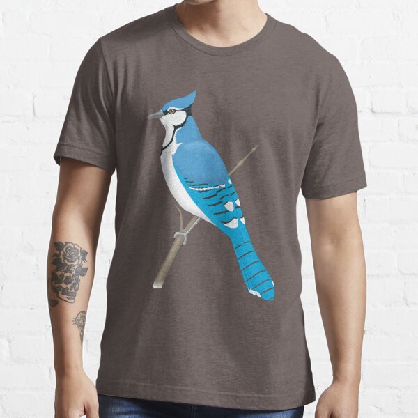 Blue Jay on Branch Kids T-Shirt for Sale by TheNativePigeon