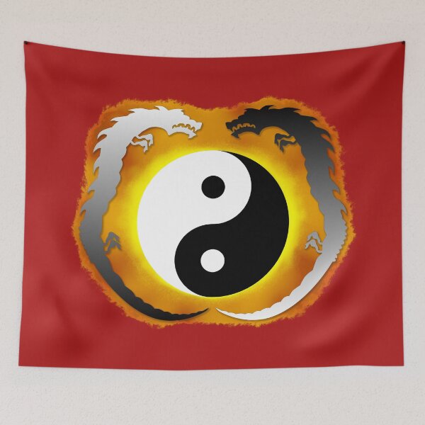 Item preview, Yin Yang Dragons designed and sold by delightedtodraw.
