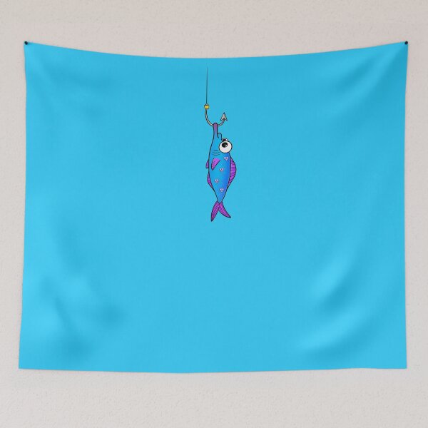 Item preview, Hooked Fish Blue designed and sold by Steven van Horick.