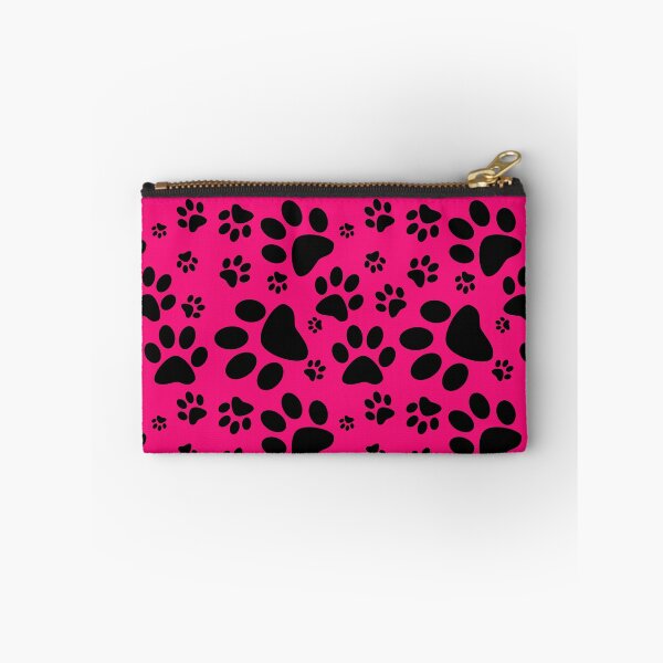 Item preview, Pink and Black Pet Paw Prints designed and sold by ironydesigns.