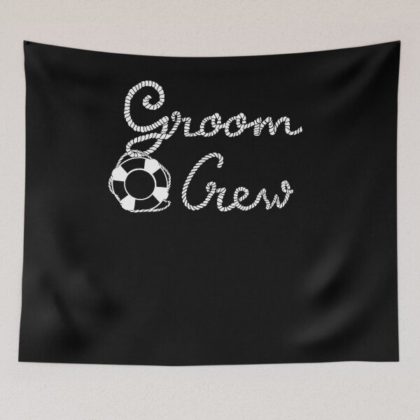 Item preview, Groom Crew Beach Wedding Life Raft designed and sold by wilsonellis.