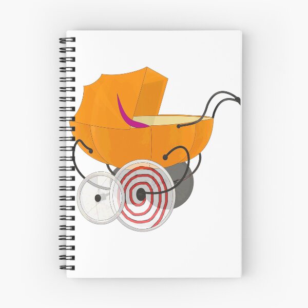 Item preview, pumpkin pram designed and sold by IanByfordArt.