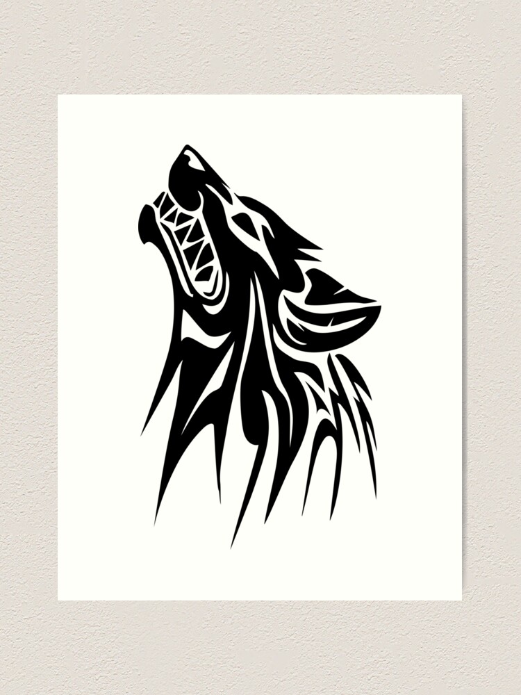 Artistic Wolf Vector Designs: Tribal, Silhouette, Head Illustration