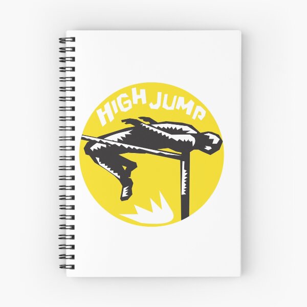 Item preview, Track and Field Athlete High Jump Woodcut designed and sold by patrimonio.