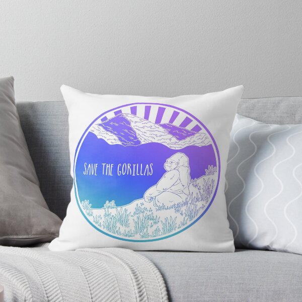 Item preview, Save the Gorillas! designed and sold by Hannah Diaz Art.