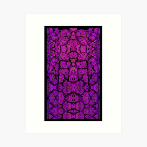 Aiahuaska Purple Dream Art Print