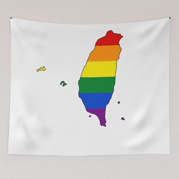 Item preview, Taiwan Pride! designed and sold by Sun Dog Montana.