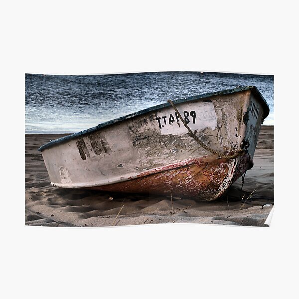 Old Row Boat Poster
