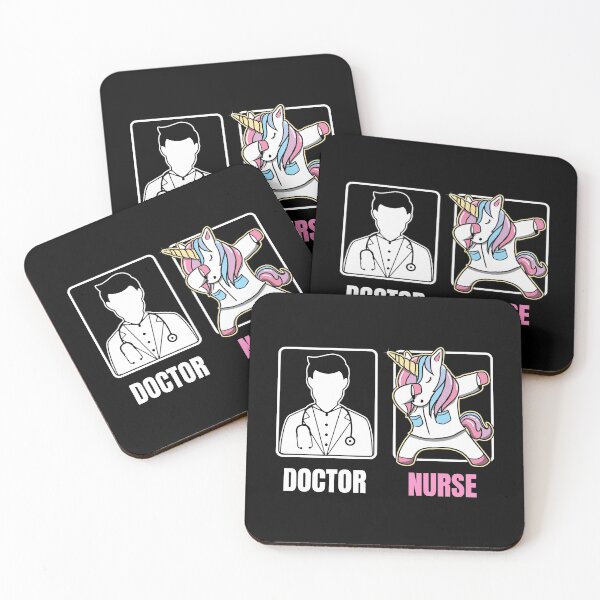 Item preview, Nurse design Fun Dabbing Unicorn Boring Doctor Funny graphic designed and sold by CreatedByHeidi.