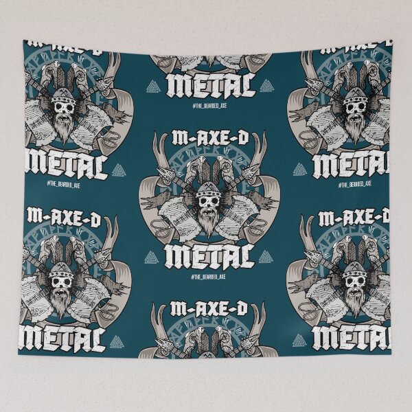 Item preview, M-AXE-D Metal! designed and sold by thebeardedaxe.