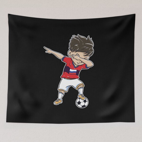 Artikelvorschau, Dabbing Soccer Player Funny Russia Fan graphic boy entworfen und verkauft von Pummli.