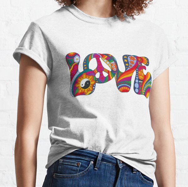 Psychedelic Love Classic T-Shirt