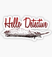 Hallo Detektiv Sticker