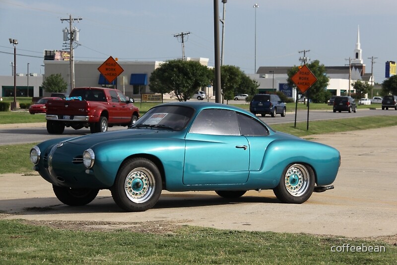 "For Sale....Aqua Blue Car" by coffeebean Redbubble