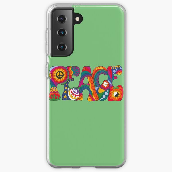 Psychedelic Peace Samsung Galaxy Soft Case