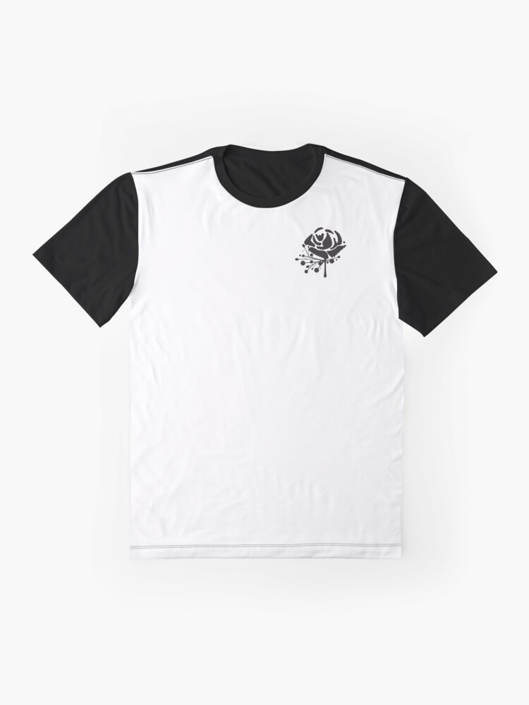 Alternate view of Carnation Buttonhole Flower Graphic T-Shirt