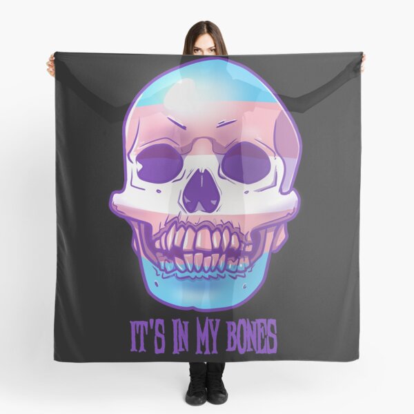 Trans Pride: It's In My Bones Scarf