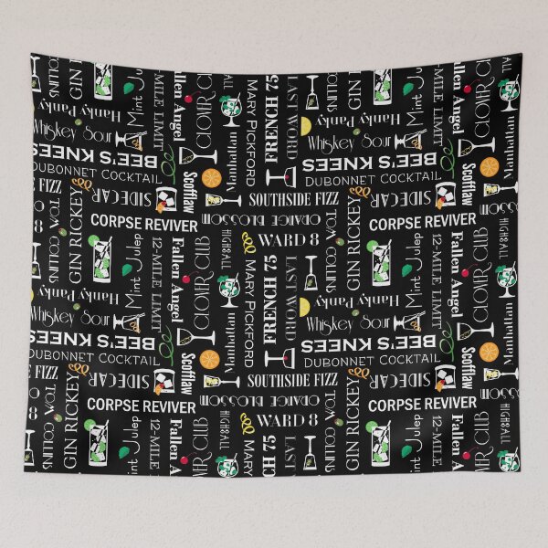 Item preview, Modern Flat Icon - Prohibition Cocktails Pattern designed and sold by WickedRefined - Nicole Demereckis.