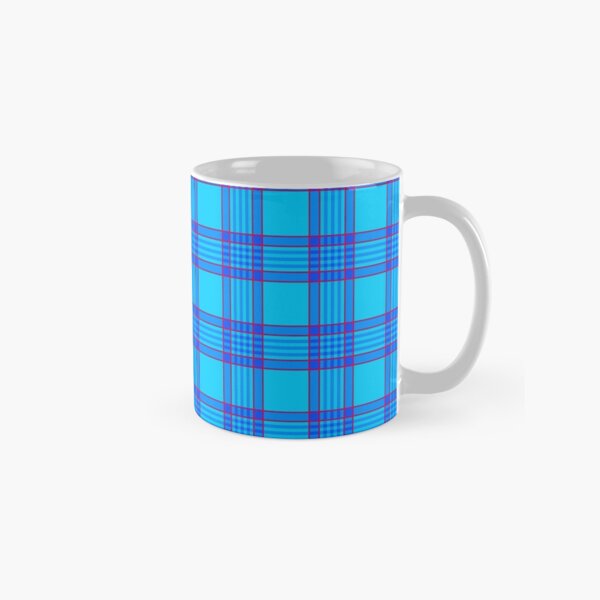 Maasai shúkà blue pattern Classic Mug