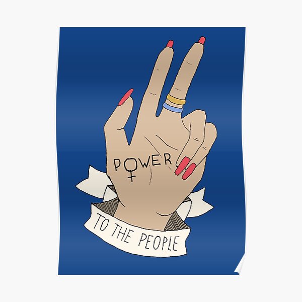 POWER TO THE PEOPLE Poster