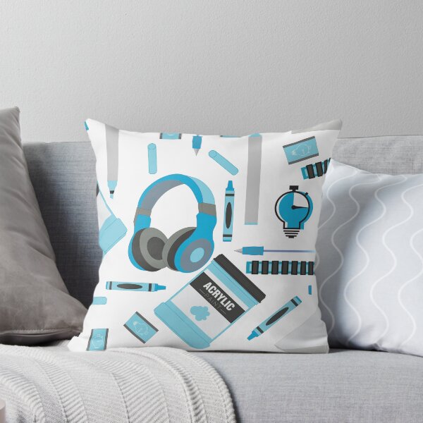 Item preview, Blue Art Supply Print designed and sold by Carprincess.