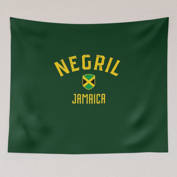 Item preview, Negril Jamaica - Jamaican Flag Negril Design designed and sold by dk80.